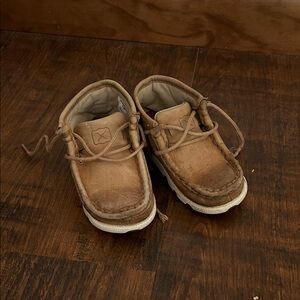 Twisted X Kids Tan Leather Boots
